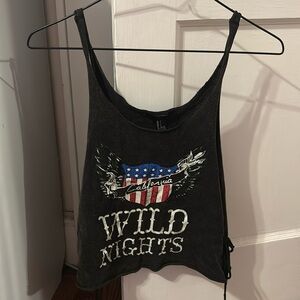 Side Tie crop Tank
